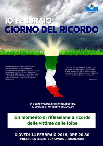 Giorno del ricordo 2019 Giorno del ricordo 2019