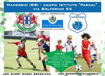 open day rugby calcio 2019