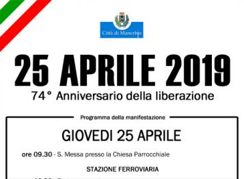 25 aprile 2019 manerbio