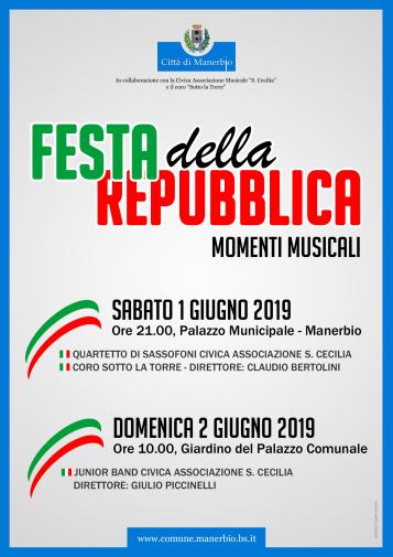 musica festa della repubblica manerbio