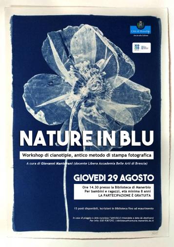 nature in blu manerbio workshop cianotipie
