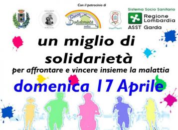 Miglio solidarietà 2016 Manerbio