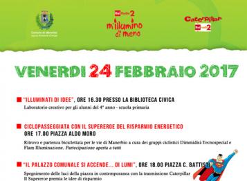 illumino di meno 2017 manerbio illumino di meno 2017 manerbio