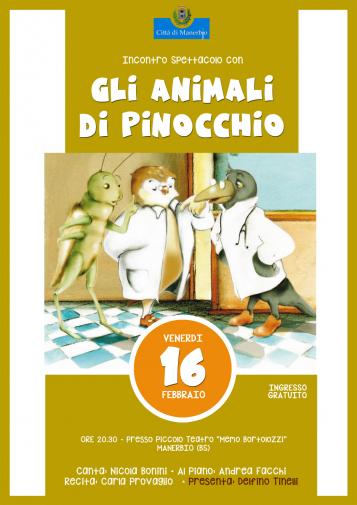 gli animali di pinocchio - TInelli presentazione libro