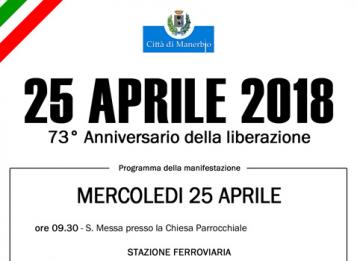 25 aprile 2018 manerbio