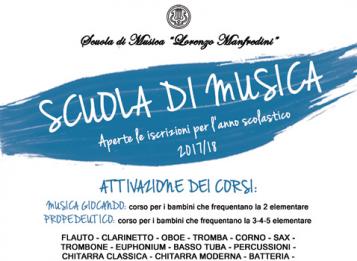 iscrizioni scuola musica manerbio 2017