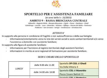 sportello assistenza familiare ambito 9